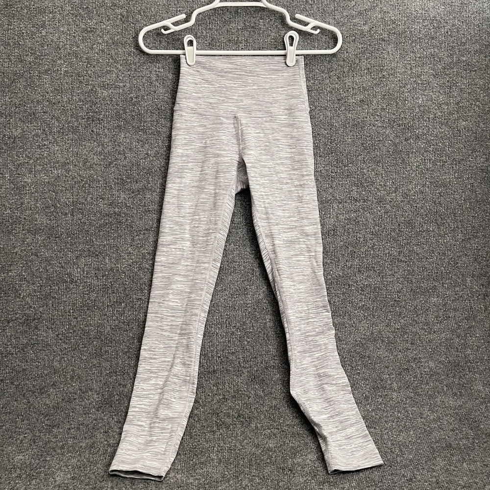 Lululemon Wonder Under Mid Rise Tight Leggings Women's Sz 6 Gray
